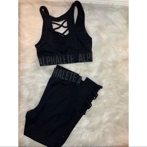 Alphalete Criss Cross SET